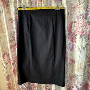Elegant Black Women's Skirt, Size 8